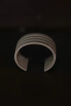 Parts of Four Spine Bracelet Collection Highly Handcrafted PS4-608-6-UAS-CSY 60mm Super Acid Silver PPOF20